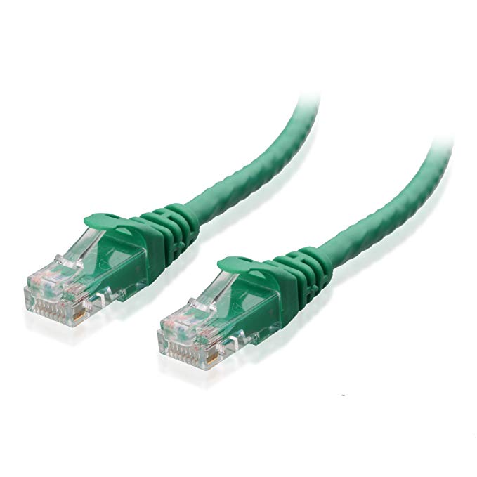 Cable Matters Cat6 Snagless Ethernet Patch Cable in Green 25 Feet