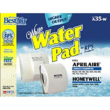 BestAir A35W, Aprilaire Replacement, Paper Furnace Humidifier Water Pad, 13.2" x 1.8" x 10.2"