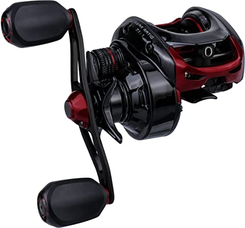 RUNCL Baitcasting Reel Merced, Casting Reel, Baitcaster - Sealed Drag System, Magnetic Brake, 7.1:1 Gear Ratio, 10 1 Stainless Steel Ball Bearings, Lengthen Ergonomic Handle - Bass Fishing Reel