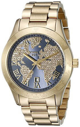 Michael Kors Women's Layton Gold-Tone Watch MK6243