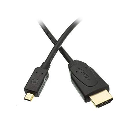 Cable Showcase 10-Feet HDMI to Micro HDMI Cable High Speed with Ethernet (10V3-44110)