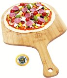 Pizza Royale Ethically Sourced Natural Bamboo Pizza Peel 19 inch x 11 inch