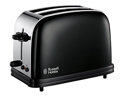 Russell Hobbs 14361 Colours 2 Slice Toaster - Black