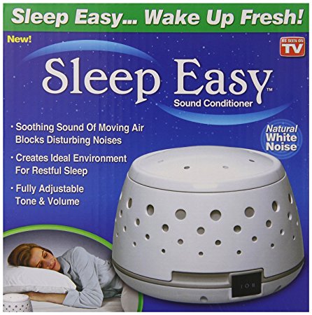Sleep Easy Sound Conditioner Natural White Noise Machine Baby Therapy