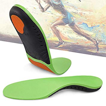 Orthera Plantar Fasciitis Inserts Arch Support Shoe Sports Inserts Orthotic Inserts Shoe Insoles Women Men for Plantar Fasciitis High Arch Foot Pain Relieve