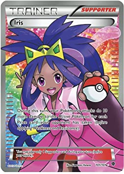 Pokemon Iris 101/101 Trainer Full Art Plasma Blast Card