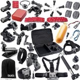 BAXIA TECHNOLOGY Accessories for GoPro HERO 4 3 3 2 1 Black Silver SJ4000 SJ5000 SJ6000 Sports Camera Accessories