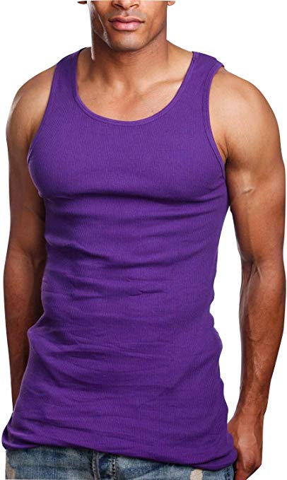 ToBeInStyle Men's A-Shirt Tank Top Muscle Shirt