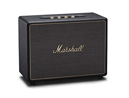 Marshall Woburn Wireless Multi-Room Wi-Fi and Bluetooth Speaker, Black (04091921)