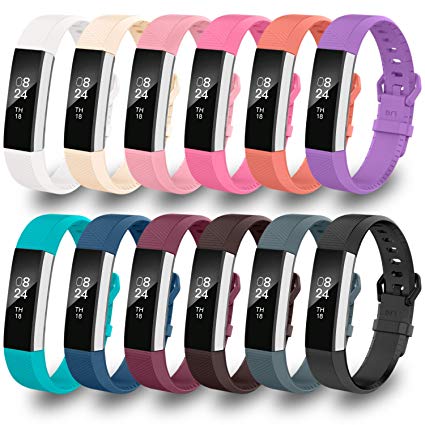 GreenInsync Compatible Fitbit Alta Bands, Replacement for Fitbit Alta Accessory Band Small/Large Bracelet Straps for Fitbit Alta&Alta HR/Fitbit Ace Wristbands for Women Men Boys Girls