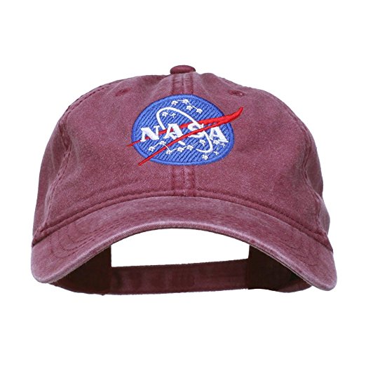 NASA Insignia Embroidered Pigment Dyed Cap