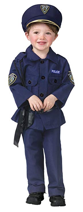 Fun World Costumes Baby Boy's Complete Policeman Toddler Costume