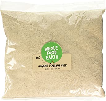 Wholefood Earth - Organic Psyllium Husk - Raw - Blonde - GMO Free - 1kg