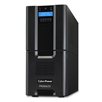 CyberPower PR2200LCD Smart App Sinewave UPS 2200VA 1980W SNMP/HTTP Tower