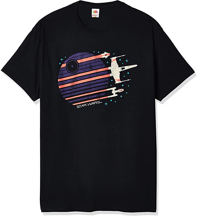 STAR WARS Men's Rebel Flyby Graphic T-Shirt