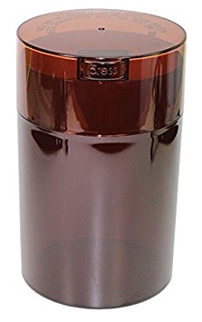 Coffeevac 1 lb - The Ultimate Vacuum Sealed Coffee Container, Coffee Tint Cap & Body