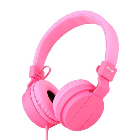 Sound Intone Ip950 Stereo Folding Stretchable Headphones Adjustable Headband Headset Kids Earphones or Adults Lightweight Headsets with In-line Mic for Iphoneipadtabletandriodmp3mp4laptop
