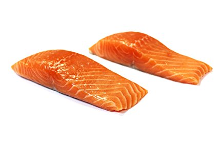 Fresh Atlantic Salmon, Skin-On, Farm-Raised, 12 oz