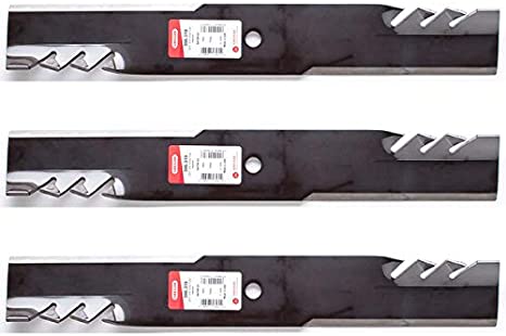 3PK Oregon 596-319 G5 Gator Blades for 60" Hustler 602771, 603992, 793794