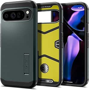 Spigen Tough Armor Case Compatible with Google Pixel 9 Pro XL - Abyss Green