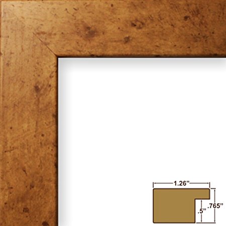 Craig Frames 26032 19 by 25-Inch Picture Frame, Smooth Wrap Finish, 1.25-Inch Wide, Light Maple Brown