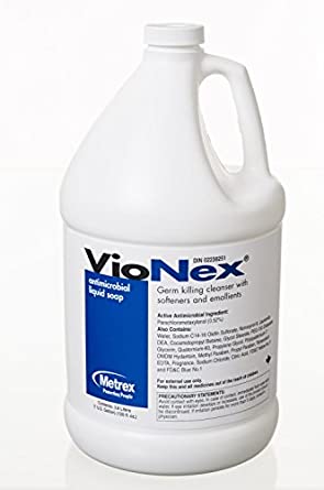 METREX 10-1500 Vionex Liquid Soap Refill, 1 gal Capacity for Medical Room Cleaning
