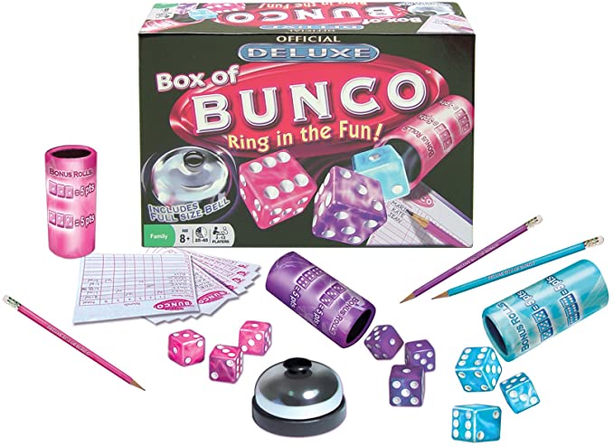 Winning Moves Games Deluxe Box of Bunco