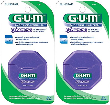 GUM Expanding Floss - 30 m - 2 pk