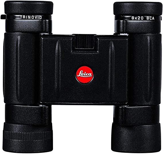 Leica Trinovid BCA 8x20 Binocular with Case Binocular, Black