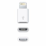 Apple MD820ZMA Micro-USB To 8-Pin Lightning Adapter - Non-Retail Packaging