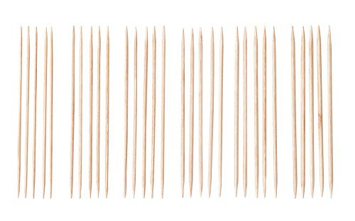 Knit Picks 5” Sunstruck Wood Double Pointed Knitting Needle Set