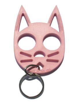 The Cat Personal Safety Keychain -Pink