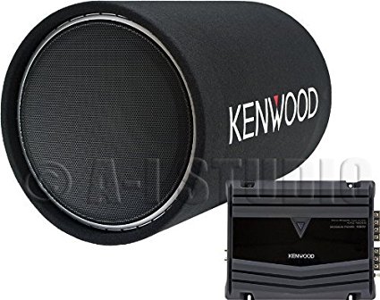 Kenwood P-W130TB 12-Inch Tube Subwoofer Party Pack, 1200W Subwoofer Peak Power