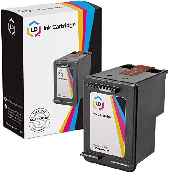 LD Remanufactured Ink Cartridge Replacement for HP 65XL N9K04AN High Yield (Black, 4-Pack)