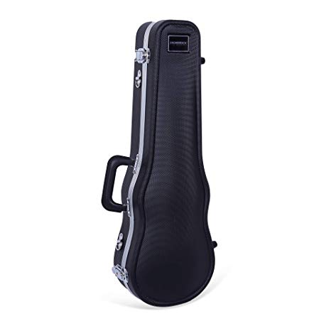 Crossrock 1/2 Violin Case-Backpack Style in Black (CRA800SVHBK)