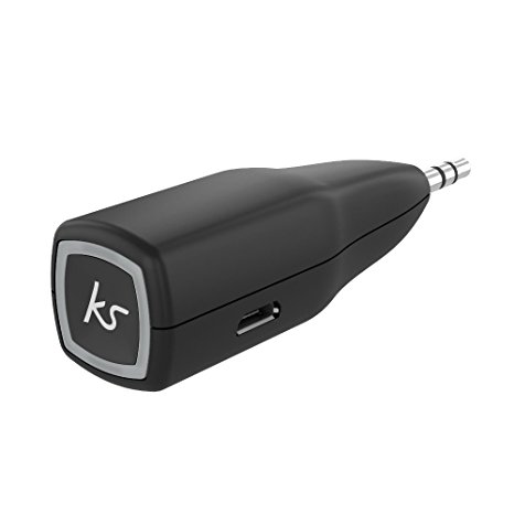 KitSound MyJack2 Aux-in Bluetooth Audio Converter - Black