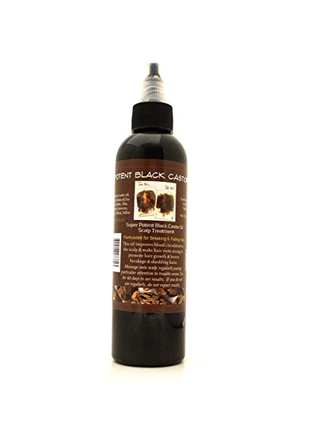 Super Potent Jamaican Black Castor Oil 4oz For Hair Growth