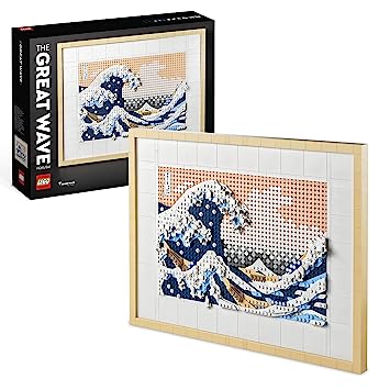 LEGO Art Hokusai – The Great Wave 31208 Building Kit (1,810 Pieces)