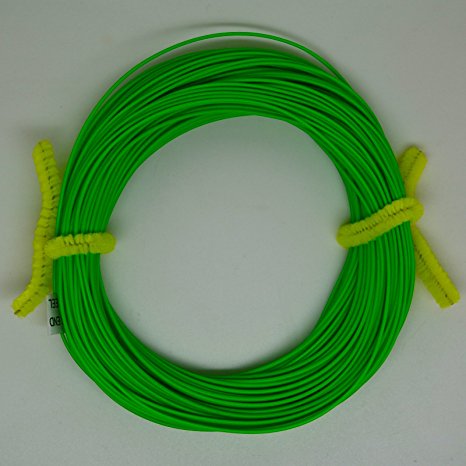 100FT Weight Forward Floating (4F,5F,6F,7F,8F) Fly Fishing Lines Orange, Blue, Yellow,Green