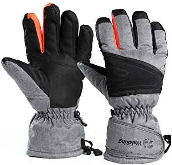 Ski&Snow Gloves Waterproof &Windproof Snowboard Gloves,3M Thinsulate Cold Weather Gloves, Winter Warm Gloves for Men &Women