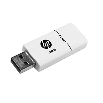 HP x765w 128GB USB 3.0 Pen Drive, Black and White