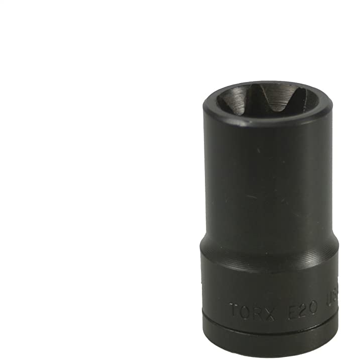 Lisle 26870 1/2 Drive External Torx Socket E-20