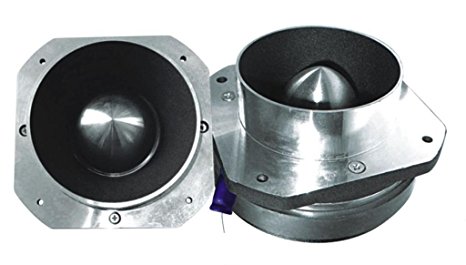 Super Titanium Tweeter - 1200 Watts, Peak Power, Ferro Fluid Enhanced, Hardware Included, Fits All Woofer Enclosures - Replacement Subwoofer Part - By GMI Pro