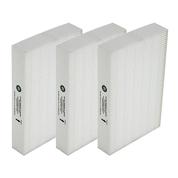 Replacement for Honeywell HEPA R Filter (HRF-R3) (Qty 3)