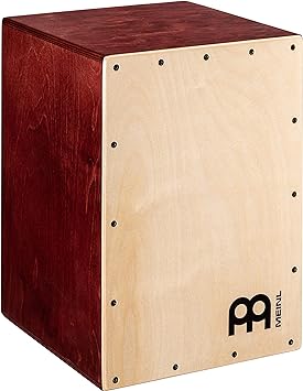 Meinl Percussion Jam Cajon Box Drum with Snare and Bass Tone for Acoustic Music — Made in Europe — Baltic Birch Wood, Play with Your Hands, 2-Year Warranty (JC50WRNT)