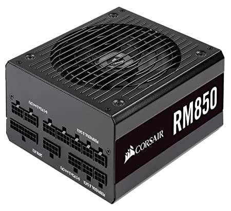 Corsair RM850 80 Plus Gold Power Supply (CP-9020196-UK) - 10 Year Warranty - 2019 Model