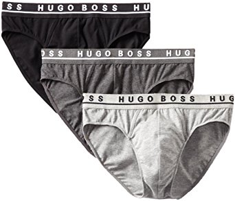 BOSS HUGO BOSS Men's Cotton Stretch 3 Pack Mini Brief