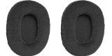 Velour Padded Earcushions for Audio Technica Athm30 Sony Mdr7506 and V6 Headphones Pair