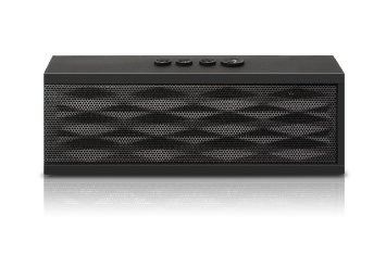 Mabox Magicbox Classic Portable Wireless Bluetooth Speaker,Powerful Sound with build in Microphone,Works for iPhone, iPad Mini, iPad 4/3/2, Samsung and other Smart Phones and MP3 Players(Black)