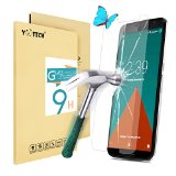 Nexus 6 Screen ProtectorYootech Premium Motorola Google Nexus 6 Tempered Glass Screen Protector 25D 9H Hardness Superslim 026mm - The Best Nexus 6 Screen Protector To Guard Against Scratches and Drops - Ultra HD Clear With Maximum Touchscreen Accuracy